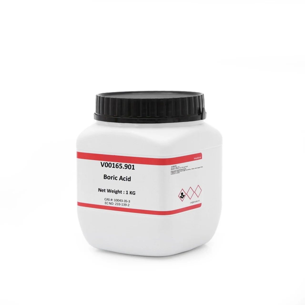 Borik Asit 1 Kg - Boric Acid %99,9 - Extra Pure - H3BO3