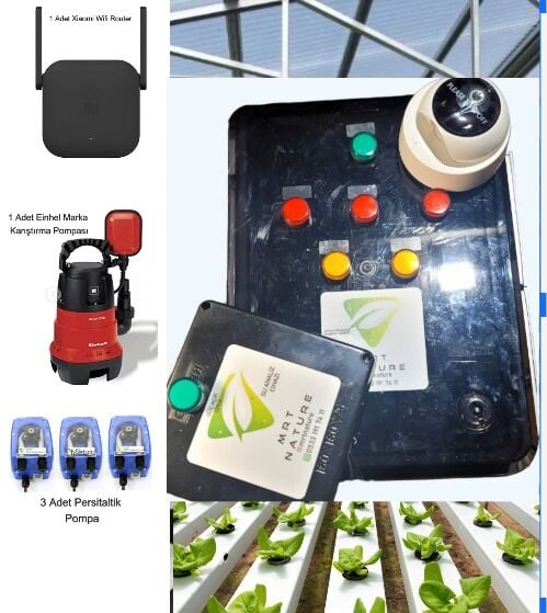 Uzaktan Kontrol Edilebilir Wi-fi Sera Otomasyonu MODEL 1