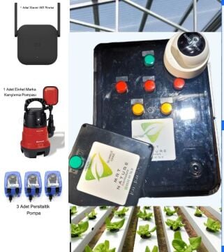 Uzaktan Kontrol Edilebilir Wi-fi Sera Otomasyonu MODEL 1