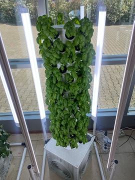 Dikey Bitki Üretim Kulesi 15 Katlı-120 GÖZLÜ