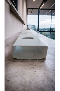 NFT KANAL  50*100mm -Hidroponik  Boru ( 1 -1,5-2- 2.5 MT )