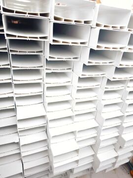 NFT KANAL  50*100mm -Hidroponik  Boru ( 1 -1,5-2- 2.5 MT )