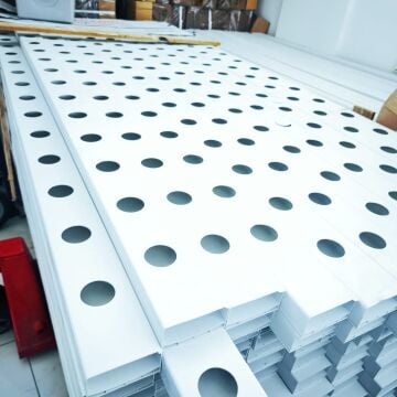 NFT KANAL  50*100mm -Hidroponik  Boru ( 1 -1,5-2- 2.5 MT )