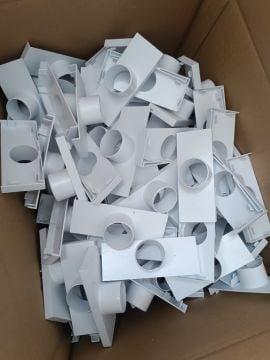 Hidroponik Nft Kare Boru Kanal Tahliye Kapağı 100*45