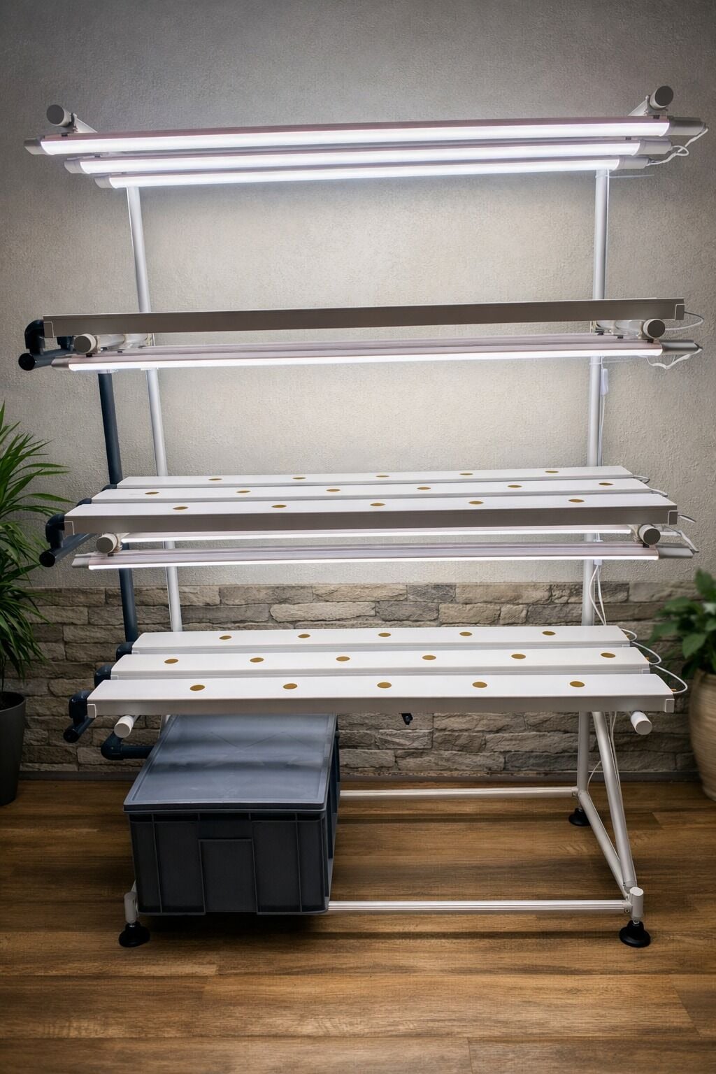 DİKEY TARIM LEDLİ TOPRAKSIZ TARIM HOBİ SİSTEMİ (KARGO DAHİL)