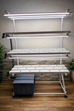 DİKEY TARIM LEDLİ TOPRAKSIZ TARIM HOBİ SİSTEMİ (KARGO DAHİL)