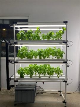 DİKEY TARIM LEDLİ TOPRAKSIZ TARIM HOBİ SİSTEMİ (KARGO DAHİL)