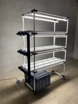 DİKEY TARIM LEDLİ TOPRAKSIZ TARIM HOBİ SİSTEMİ (KARGO DAHİL)