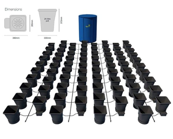 AutoPot POT XL 80 Saksılı Sistem