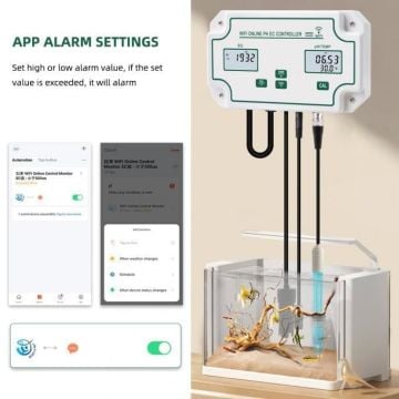 OTOMATİK pH-EC DOZLAMA CİHAZI ONLİNE SİSTEM + PERİSTALTİK POMPA SETİ