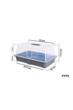 MİNYATÜR SERA MDL2-FİDE Tohum Yetiştirme