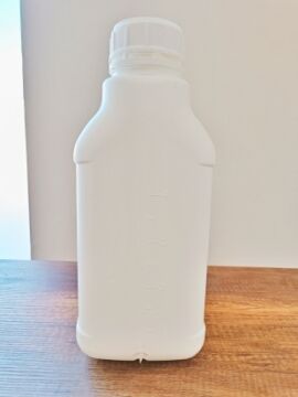 5 Litre Boş Bidon 4 Adet- Kilitli Kapaklı- Kalın Plastik