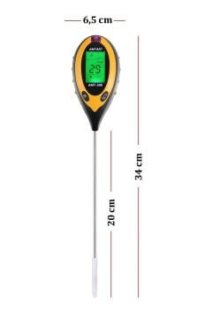 4 Parametre Toprak Ph Nem Isı Işık Ölçer4 Parametre Toprak Ph Nem Isı Işık Ölçer