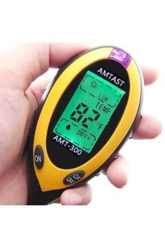 4 Parametre Toprak Ph Nem Isı Işık Ölçer4 Parametre Toprak Ph Nem Isı Işık Ölçer