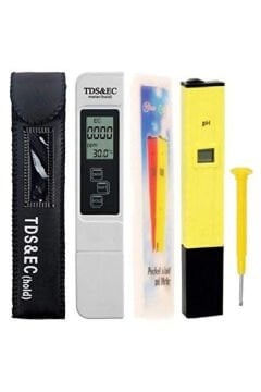 Topraksız Tarım Ölçüm Seti (ph Metre-ec Metre) KALİBRASYONLU MODEL