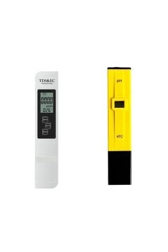 Topraksız Tarım Ölçüm Seti (ph Metre-ec Metre) Kalibrasyonlu Model