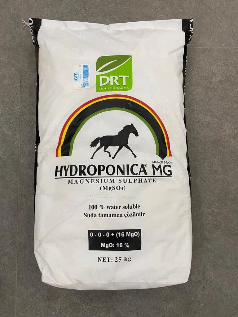 Hidroponica Drt  -Magnezyum Sülfat 25 KG