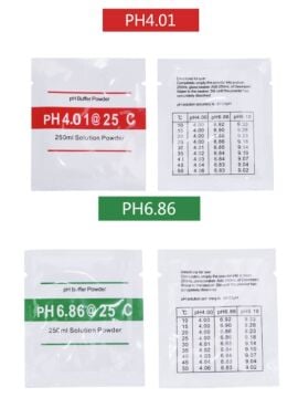 Ph Metre Ölçüm Cihazı Kalibrasyon Tozları 4.01-6.86