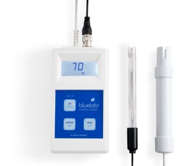 EC-pH-sıcaklık öçler Bluelab combo metresi